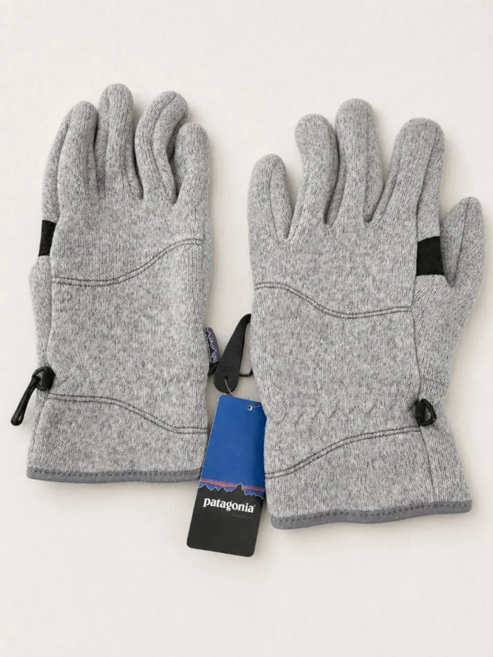 Patagonia Women’s Better Sweater Gloves Natural Gray Size L NWT 34671